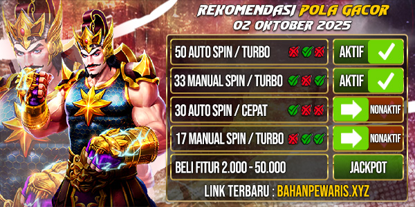 Bahantoto | Pola Gacor Hari Ini